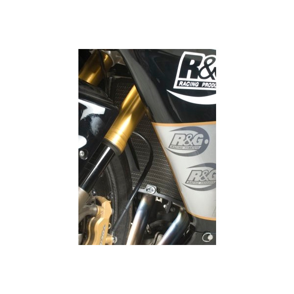 R&G RADIATOR GUARD BLACK ZX6R